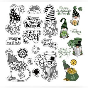 Gnome Clear Silicone Stamps